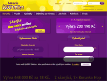 Tablet Screenshot of korunka.eu